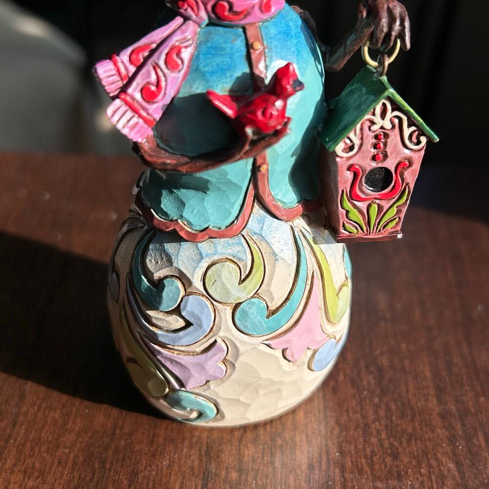 Jim Shore Heartwood Creek Happy Winter 4027850 Enesco 2012 no box - Picture 3 of 8